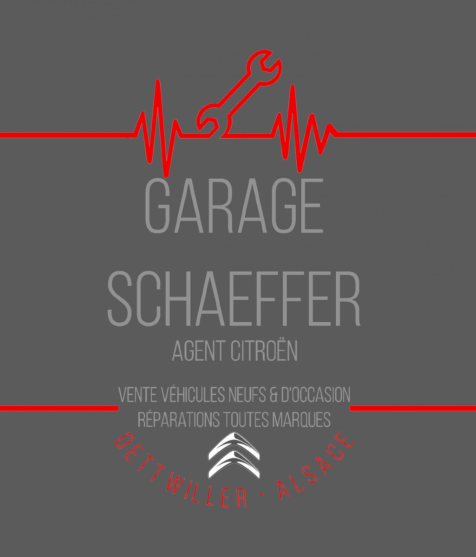 Logo garage schaeffer gris